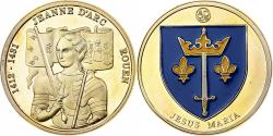 World Coins - France, Token, Rouen - Jeanne d'Arc, Copper-nickel, Souvenirs et Patrimoine