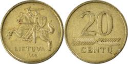 World Coins - Coin, Lithuania, 20 Centu, 1998