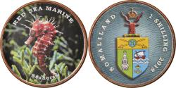 World Coins - Coin, Somaliland, Shilling, 2018, Vie sous-marine - Hippocampe,