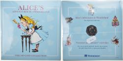 World Coins - Coin, Isle of Man, Alice, 50 Pence, 2021, Set, , Copper-nickel