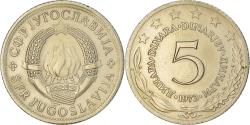 World Coins - Coin, Yugoslavia, 5 Dinara, 1973, , Copper-Nickel-Zinc, KM:58