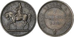 World Coins - France, Quinaire, Charles X, Statue de Louis XIII place des Vosges, 1829