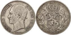 World Coins - Coin, Belgium, Leopold I, 5 Francs, 5 Frank, 1965, Brussels, , Silver
