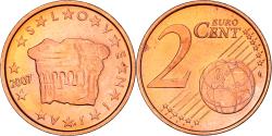 World Coins - Slovenia, 2 Euro Cent, The Prince's stone, 2007, , Copper Plated Steel