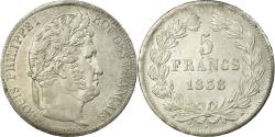 World Coins - Coin, France, Louis-Philippe, 5 Francs, 1838, Paris, , Silver