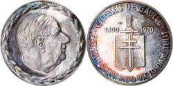 World Coins - France, Medal, Charles de Gaulle, Patriam Servando Victoriam Tvlit, Politics