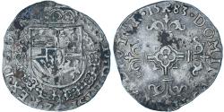World Coins - Coin, Spanish Netherlands, Philip II, 1/20 Ecu, Tournai, , Silver