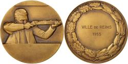 World Coins - France, Medal, French Fourth Republic, Sports & leisure, 1955, Delannoy