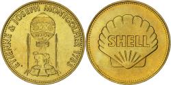 World Coins - France, Token, Collection Shell, Etienne et Joseph Montgolfier