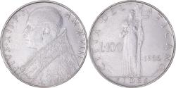 World Coins - Coin, VATICAN CITY, Pius XII, 100 Lire, 1956, , Stainless Steel, KM:55