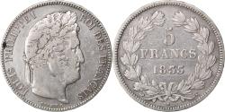 World Coins - Coin, France, Louis-Philippe, 5 Francs, 1833, Nantes, , Silver