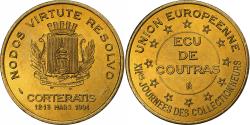 World Coins - France, Medal, Euros des Villes, Ecu de Coutras, 1994, Copper-Nickel-Aluminum