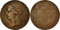 World Coins - France, Medal, Exposition universelle de Paris, 1878, Barre, , Copper
