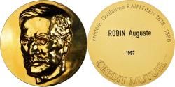 World Coins - France, Medal, Crédit Mutuel, Bank, 1997, Pichard, , Gilt Bronze