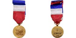World Coins - France, Honneur-Travail, République Française, Medal, 1975, Very Good Quality