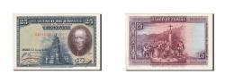 World Coins - Banknote, Spain, 25 Pesetas, 1928, 1928-08-15, KM:74b, AU(50-53)