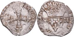 World Coins - Coin, France, Henri III, 1/4 Ecu, 1584, Bayonne, , Silver, Gadoury:494