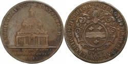 World Coins - France, Token, Georges Maréschal de Bièvres, Chirurgien du Roi, 1706, Copper