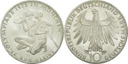 World Coins - Coin, GERMANY - FEDERAL REPUBLIC, 10 Mark, 1972, Stuttgart, , Silver