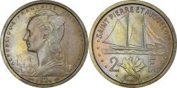 World Coins - Coin, SAINT PIERRE & MIQUELON, 2 Francs, 1948, Paris, ESSAI,