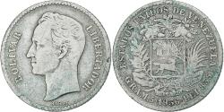 World Coins - Venezuela, Bolivar, 1936, Philadelphia, Silver, , KM:22