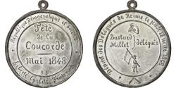 World Coins - France, Medal, French Second Republic, Politics, Society, War, 1848,