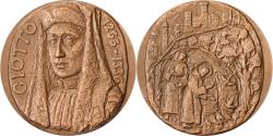 World Coins - France, Medal, Giotto, 1967, Bronze, Quérolle,
