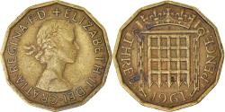 World Coins - Coin, Great Britain, 3 Pence, 1961