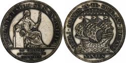 World Coins - France, Token, Chambre au Tribunal de Commerce, Nantes, Silver, Flan brillant