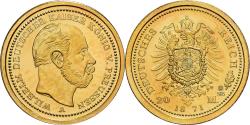 World Coins - France, Medal, Réplique 20 Mark Wilhelm Ier 1871, 2009, Gold,