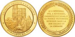 World Coins - France, Medal, French Fifth Republic, History, , Vermeil