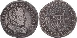 World Coins - Coin, France, Henri II, Teston au buste lauré, 2e type, 1560, Bayonne