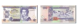 World Coins - Banknote, Belize, 2 Dollars, 2002, KM:60b, UNC(65-70)