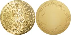 World Coins - France, Medal, The Fifth Republic, Arts & Culture, , Gilt Bronze