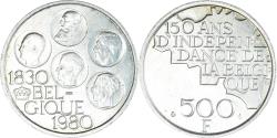 World Coins - Coin, Belgium, Baudouin I, 500 Francs, 500 Frank, 1980, Brussels,