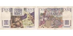 World Coins - France, 500 Francs, Chateaubriand, 1946-02-07, P.65, VF(30-35)