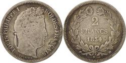 World Coins - Coin, France, Louis-Philippe, 2 Francs, 1834, Strasbourg, , Silver