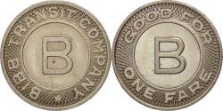 Us Coins - United States, Bibb Transit Company, Token