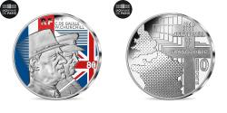 World Coins - France, 10 Euro, 2021, De Gaulle - Churchill, , Silver