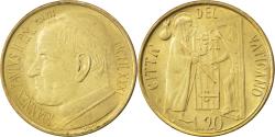 World Coins - Coin, VATICAN CITY, John Paul II, 20 Lire, 1981, , Aluminum-Bronze, KM:156