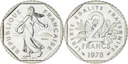 World Coins - Coin, France, Semeuse, 2 Francs, 1978, Monnaie de Paris, ESSAI,