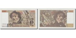 World Coins - France, 100 Francs, Delacroix, 1978, AU(50-53), Fayette:69.1d, KM:154a