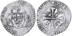 World Coins - France, Charles VIII, Blanc à la couronne de Bretagne, 1491-1498, Rennes