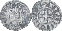 World Coins - Coin, France, Philip II, Denier Tournois, 1180-1223, Saint-Martin de Tours