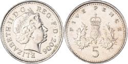 World Coins - Coin, Great Britain, 5 Pence, 2006