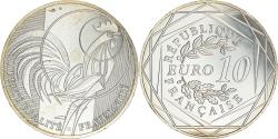 World Coins - France, Monnaie de Paris, 10 Euro, Coq, 2016, Paris, , Silver