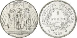 World Coins - France, 1 Franc, États généraux, 1989, MDP, Pattern, Nickel,