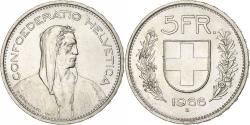 World Coins - Coin, Switzerland, 5 Francs, 1966, Bern, , Silver, KM:40
