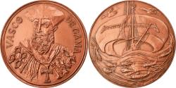 World Coins - France, Medal, Vasco de Gama, Shipping, Hélène Guastalla, , Copper