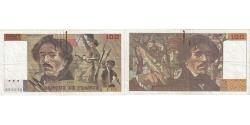 World Coins - France, 100 Francs, Delacroix, 1990, F.159, VF(20-25), Fayette:69bis.2b, KM:154e